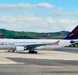 Airbus A330 von Plus Ultra: Die Airline hat Probleme.