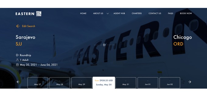 Im Mai startet sie nun auch nach Sarajevo -  mit einer Boeing 767-300.