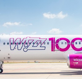 Wizz Airs 100. Jet der Airbus-A320-Familie (im Jahr 2018): Die Flotte wächst stetig weiter.