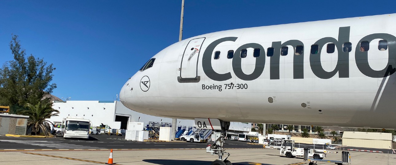 Boeing 757 von Condor: Nicht mehr lang im Einsatz.