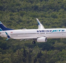 Boeing 737-800 von westjet: Die airline muss 21 Flugzeuge erneut umrüsten.
