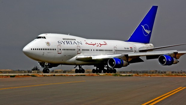 Rang 10: Syrian Air. 44,8 Punkte.