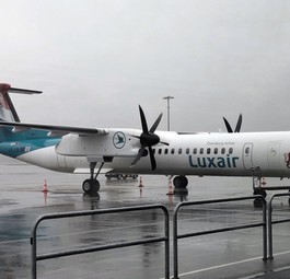 De Havilland Canada Dash 8 von Luxair: WIe viel Luxemburgisch muss es denn sein?