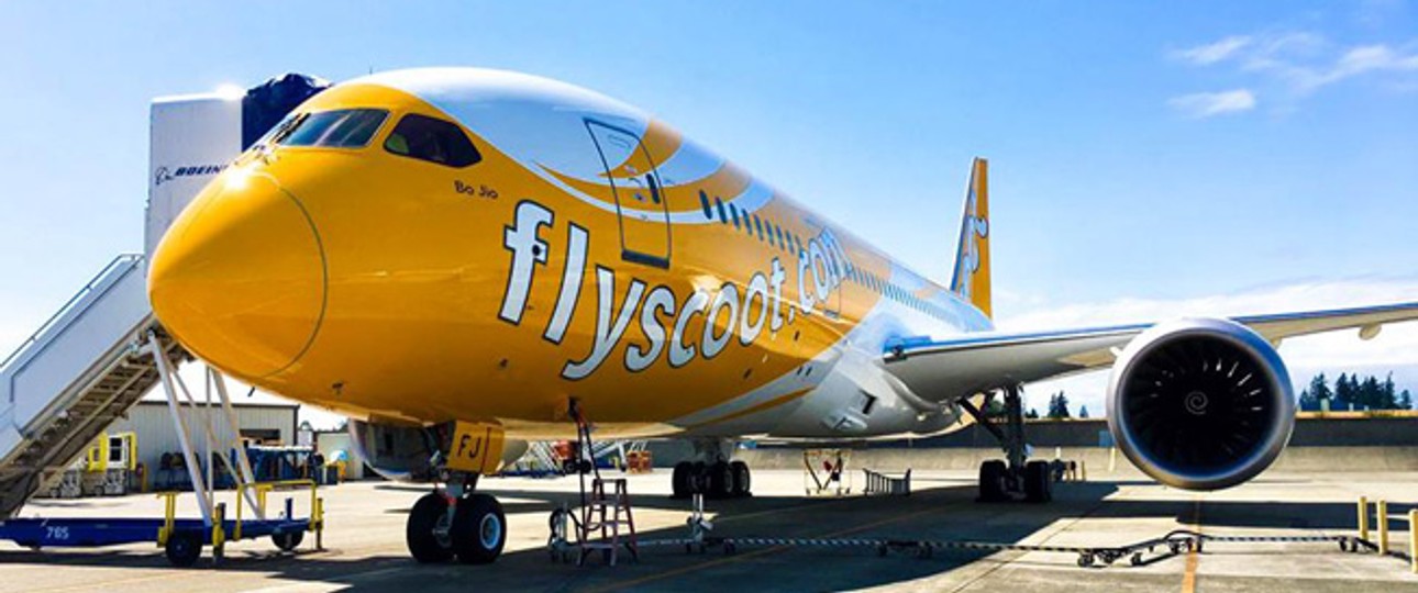 Dreamliner von Scoot: Ab Juni zwischen Berlin und Singapur im Einsatz.