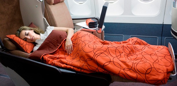 Business Class von Iberia: Interessierte können es ersteigern.