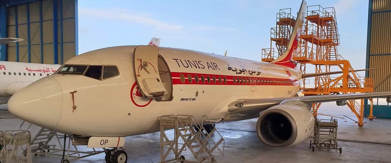 Der Jubiläumsflieger von Tunisair: Die Boeing 737-600 ...