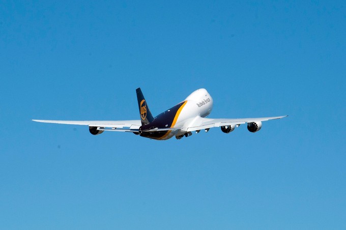 Platz 2: UPSA United Parcel Service, USA - 14.371 Millionen  Tonnenkilometer.