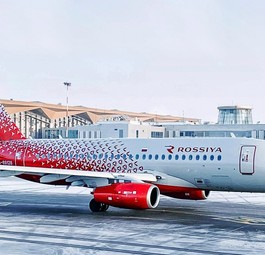 Yakovlev Superjet 100 von Rossiya: Nicht zufrieden mit der Ersatzteilversorgung.