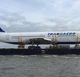 Wenn eine Boeing 767 eine Meerfahrt macht