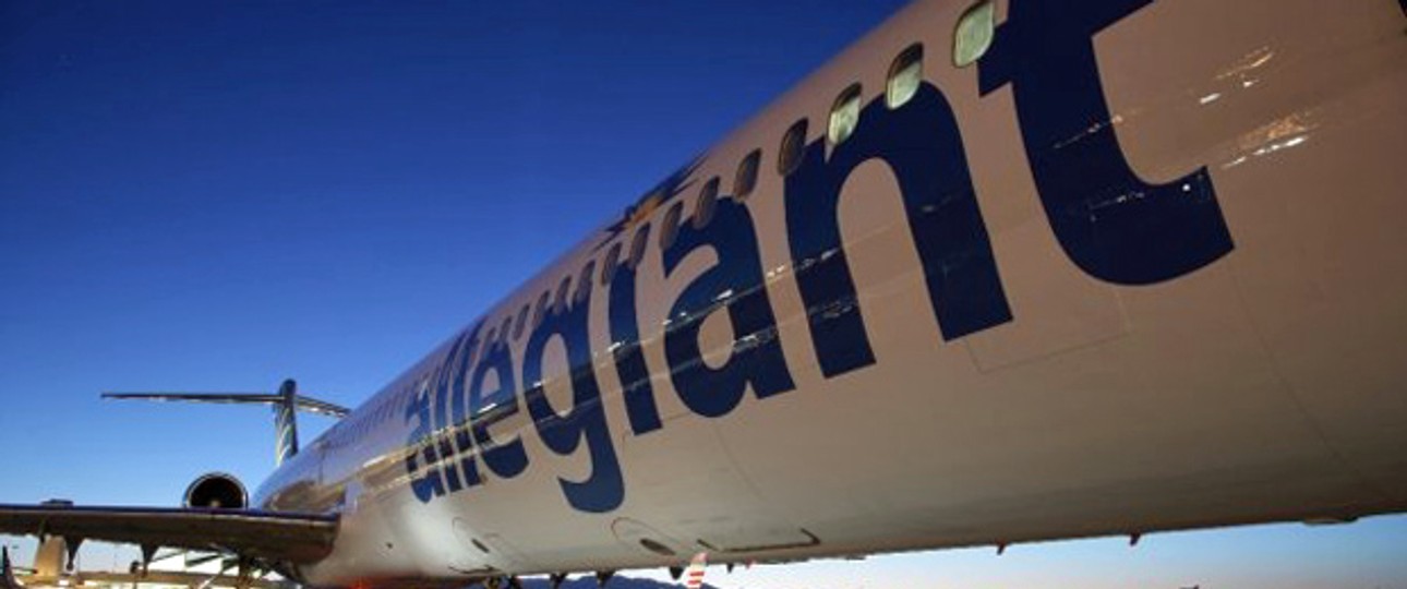 MD80 von Allegiant: Die Rutschen zu wenig überprüft.