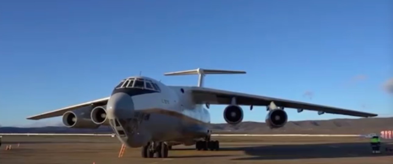 IL-76 von Flysky Airlines: Bleibt am Boden.