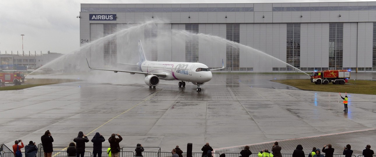 Airbus A321 LR in Hamburg: Wird das Modell künftig auch in Frankreich produziert?