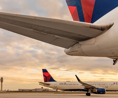 Delta-Flieger in Atlanta: Aktuell nicht immer genug Saft an Bord.
