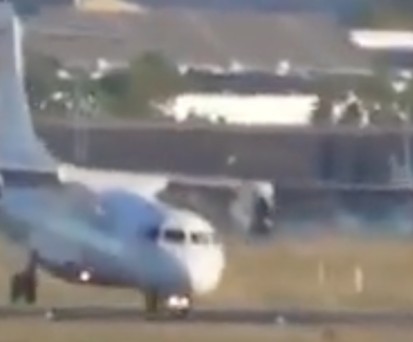 Einer der Hopser der ATR 72: Sicher ungemütlich an Bord.