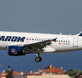 Airbus A318 von Tarom: Nur noch eines von vier Exemplaren fliegt aktuell.