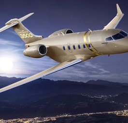 So präsentiert Bombardier die Challenger 3500.