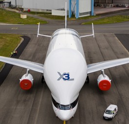 Der dritte Beluga XL: Hat den Betrieb aufgenommen.