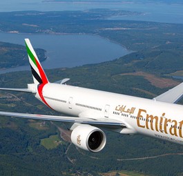Flugzeug von Emirates: Für einen Direktflug nach Mexiko-Stadt muss ein anderer Jet her.