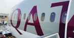 Qatar Airways: Alles stand still. 