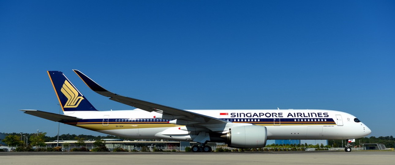 A350-ULR von Singapore Airlines: Bald nach Newark unterwegs.