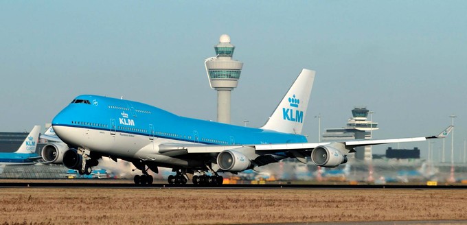 KLM's jumbo jet: The last regular 747 passenger flight of the Dutch airline landed at Amsterdam-Schiphol on March, 29 2020.