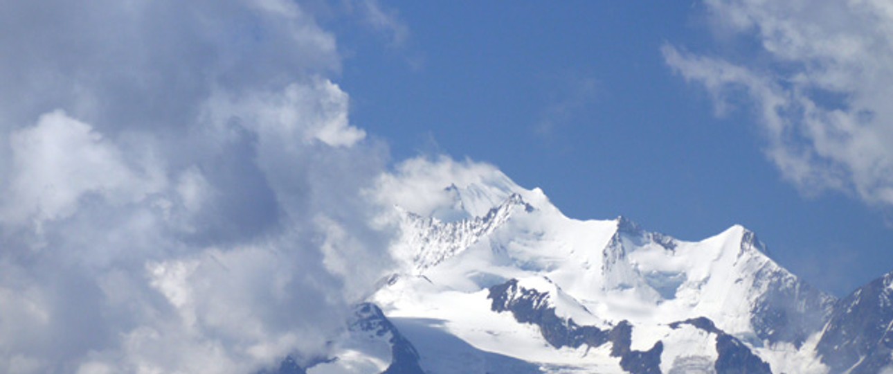 Schweizer Alpen: Passagiere sahen die Gipfel näher kommen.
