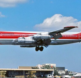 Eine Boeing 707 von Avianca im Jahr 1978.