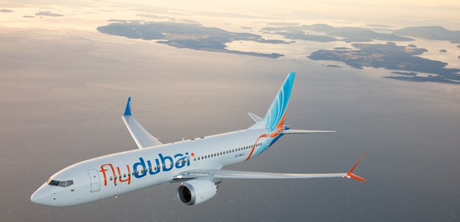 Boeing mit der Registrierung A6-MAX: Die erste 737 Max 8 von Flydubai.