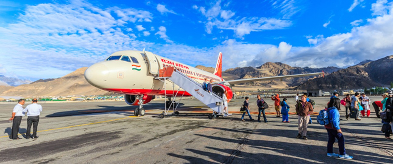 Provinzflughafen in Indien: Kleinere Airports sollen gestärkt werden.