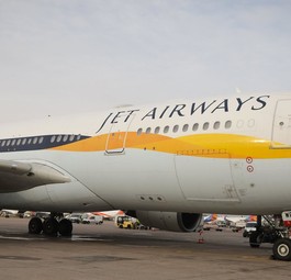 Jet-Airways-Flieger: die Airline hat Probleme.