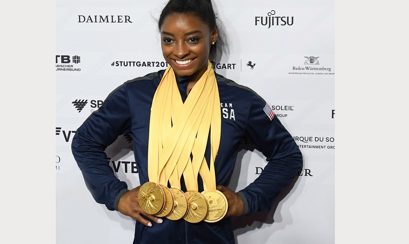 Simone Biles: Extrem erfolgreich.