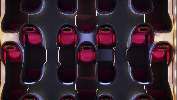 So stellt sich Boeing die Sitze in der Business Class vor.