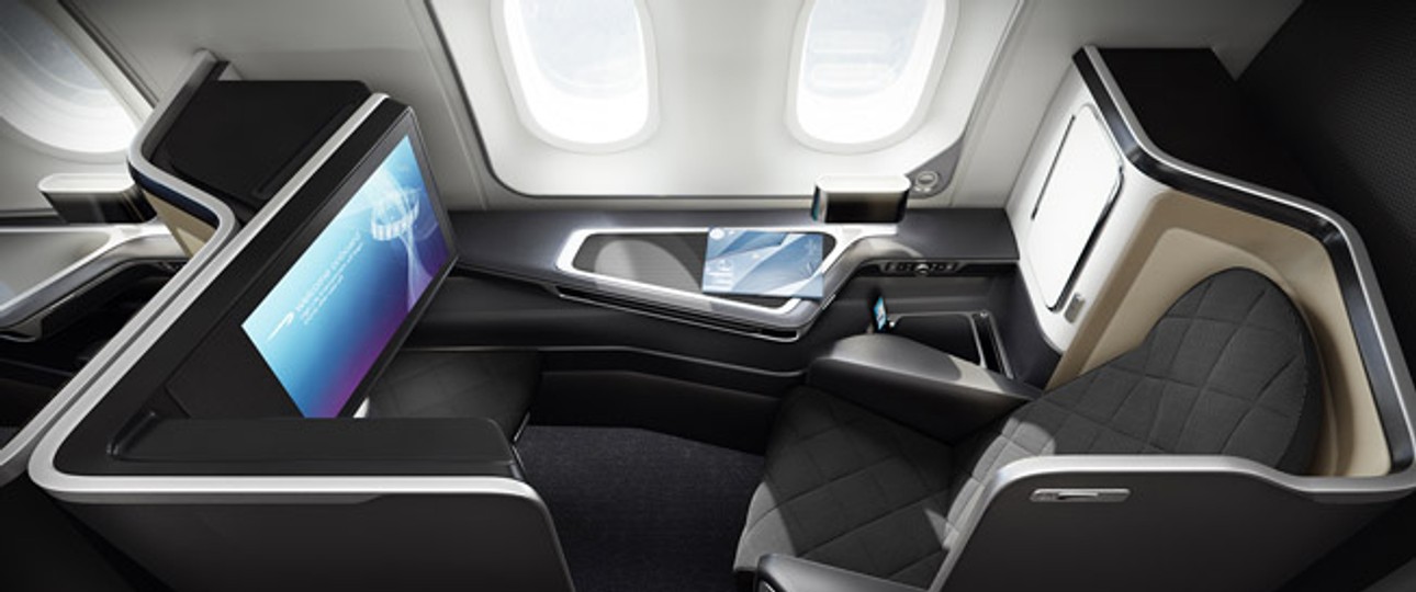 In der Boeing 787-9 bietet British Airways anders als in der 787-8 eine First Class.