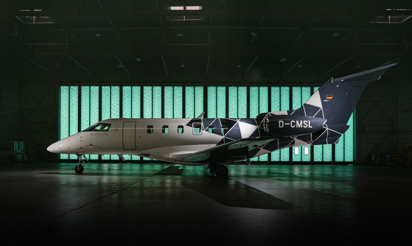 PC-24 von Platoon Aviation: Die Busniess-Airline hat aktuell elf Flugzeuge in der Flotte.