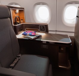 Die neue Business Class im A380 von Qantas: Die neuen Sitze werden bereits in den Dreamlinern der Airline eingesetzt.