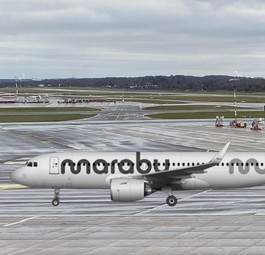 Flieger von Marabu am Flughafen Hamburg: Könnte so aussehen.