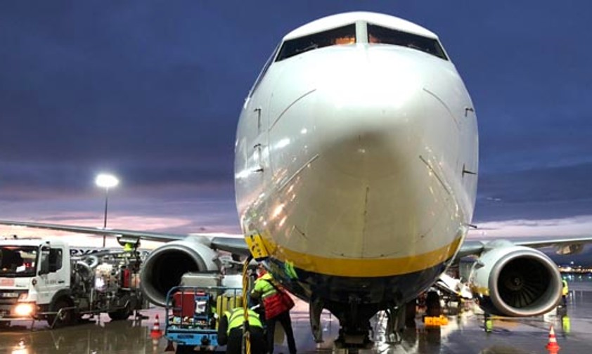 Boeing 737 von Ryanair: Weniger in Weeze, gar nicht mehr in Bremen.