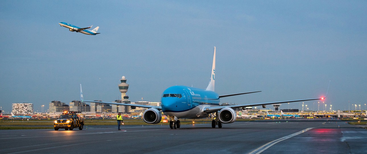 <strong>Platz 3:</strong> Amsterdam Schiphol (Niederlande). 17.764 Verbindungen im September 2020 (70 Prozent Abfall).