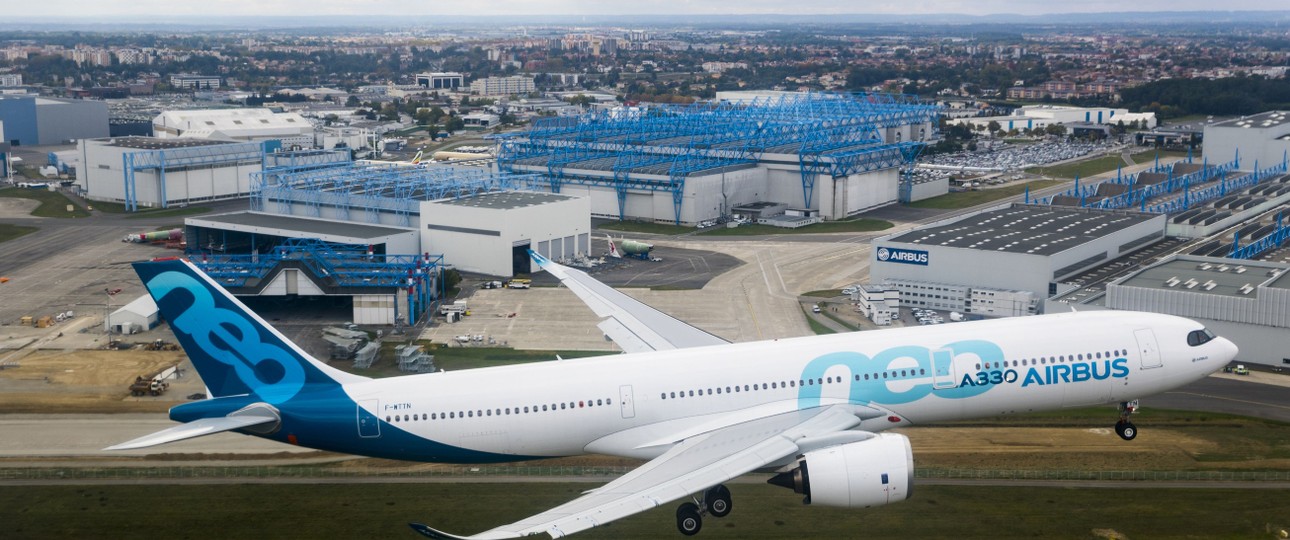 Airbus A330 Neo: Speckt ab.