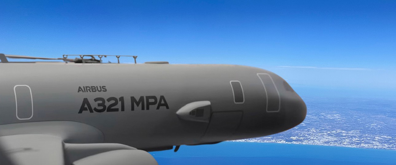 Airbus A321 MPA: Hier in einem Interview des Kanals Naval News.