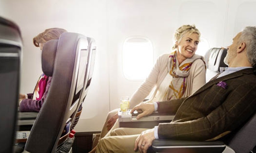 Premium Economy von Lufthansa: Für Meilensammler gibt es in der Premium Economy mitunter die besten Preise je 1000 gesammelte Meilen.