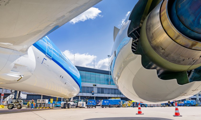 Boeing 787 von KLM: Langer Flug ins Nirgendwo.