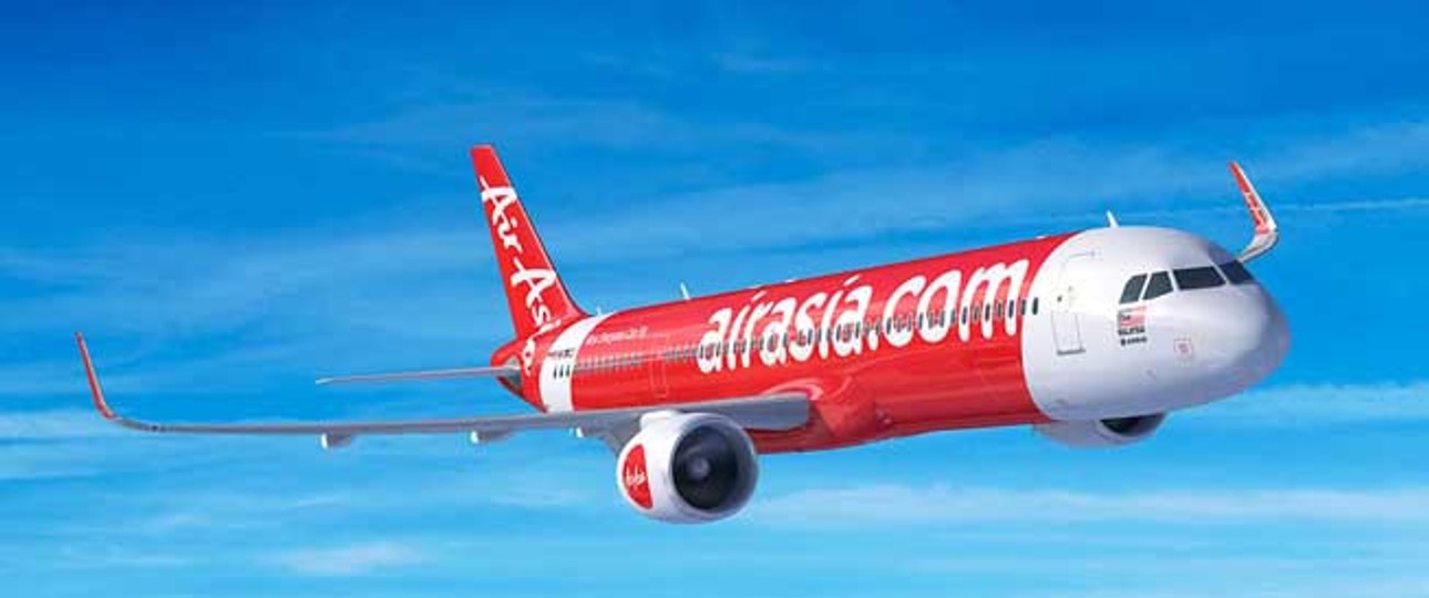 Airbus A321 Neo in den Farben von Air Asia: Die Fluglinie hat insgesamt bereits 575 A320 geordert.