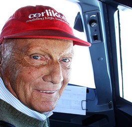 Niki Lauda ist nach Lauda Air und Niki mit LaudaMotion noch immer im Luftfahrtgeschäft