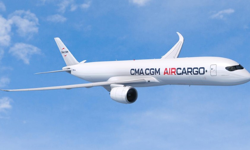 Airbus-A350-Frachter von CMA CGM: Soll sollen sie aussehen.