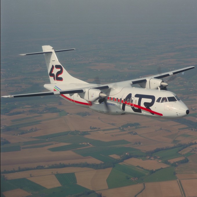Am 16. August 1984 absolvierte die ATR 42-300 den Erstflug.