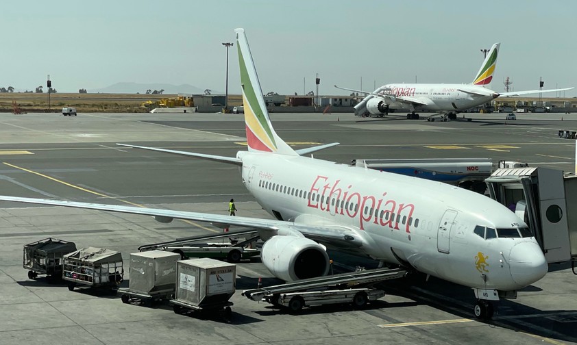 Boeing 737 von Ethiopian Airlines: In solch einem Jet soll der Vorfall geschehen sein.