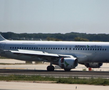 Airbus A320 von Azores Airlines: Die Fluglinie ist angeschlagen.