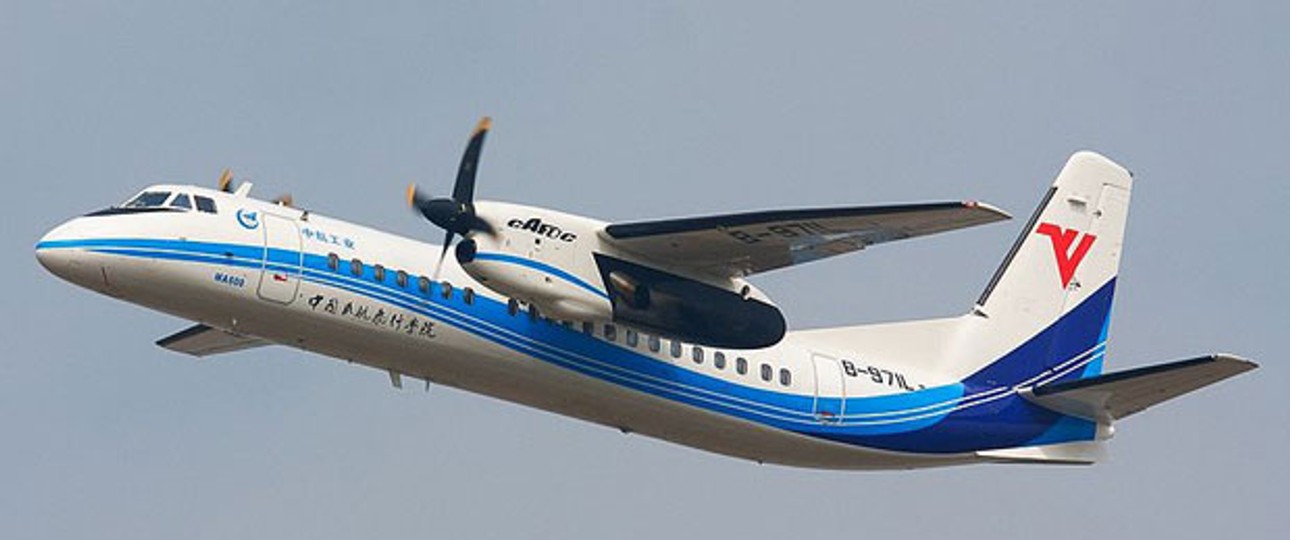 BoA Regional setzt auf chinesische Flugzeuge: Die Regional-Airline will vier Maschinen vom Typ Xi'an MA60 kaufen.