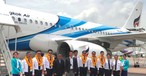 A319-Empfang bei Bangkok Airways im Juli: Bald sollen andere Flieger her.